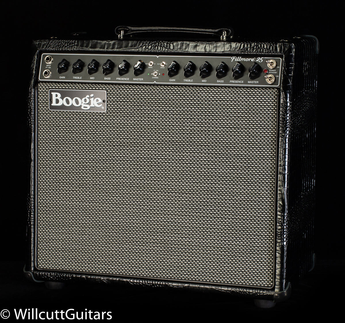 Mesa Boogie Fillmore 25 1x12 Combo Black Croc Leather