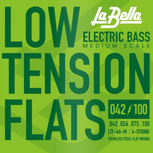 LaBella Low Tension Flats Bass Strings