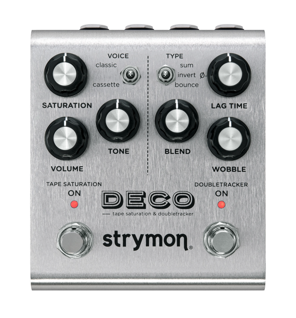 Strymon DECO v2 テープサチュレーション & ダブルトラッカー Strymon Deco Tape Saturation & Double Tracker V2 - Willcutt Guitars
