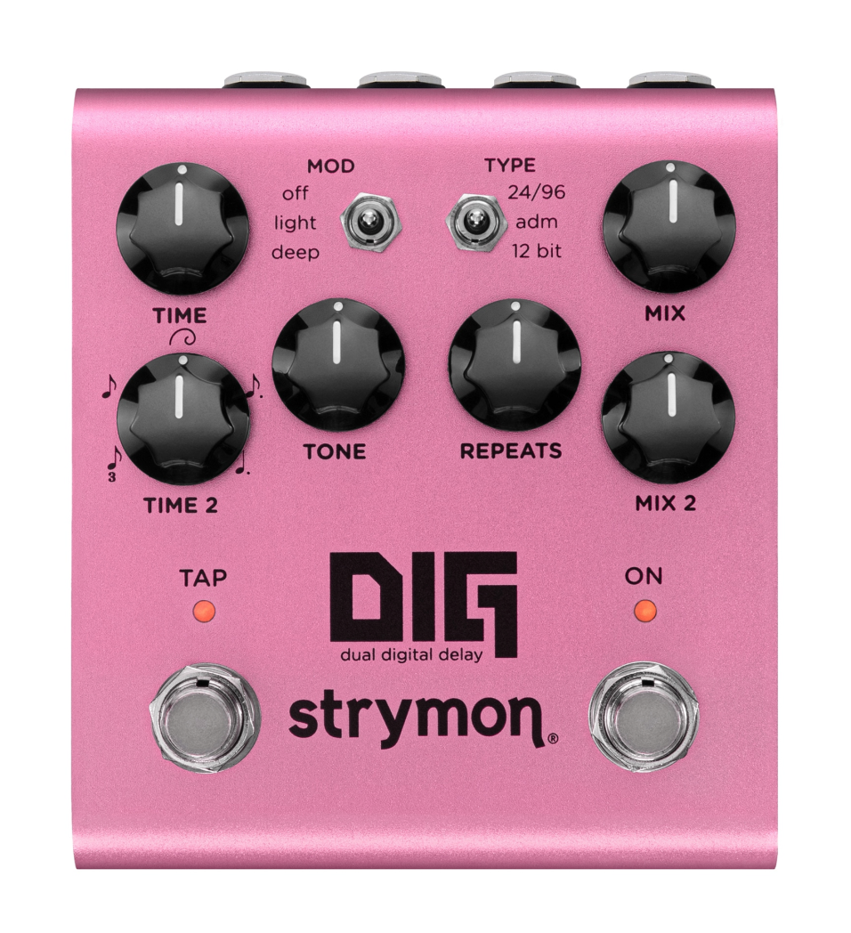 Strymon DIG Dual Digital Delay Pedal V2 - Willcutt Guitars