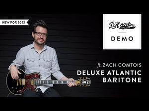 D'Angelico Deluxe Atlantic Baritone Satin Walnut (791)