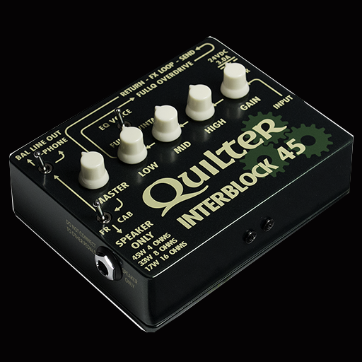 Quilter INTERBLOCK 45 watt guitar amp in a pedal