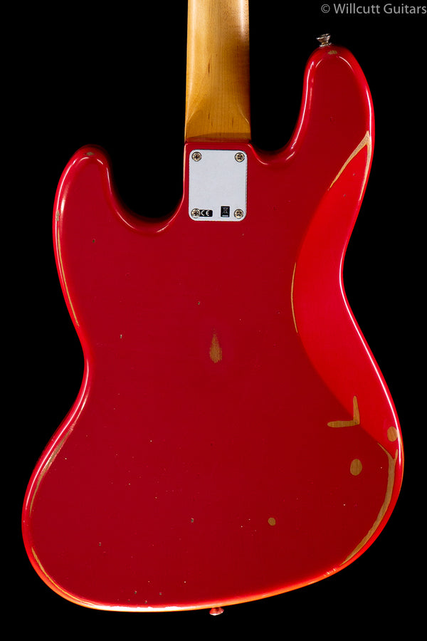 Fender Road Worn '60s Jazz Bass Fiesta Red Pau Ferro (497