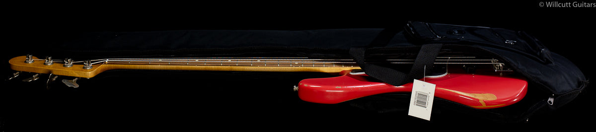 Fender Road Worn &#39;60s Jazz Bass Fiesta Red Pau Ferro (497)