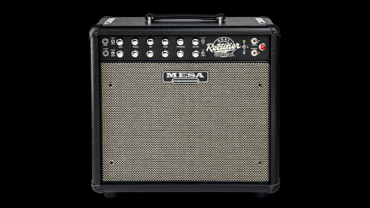 Mesa Boogie Dual Rectoverb 25 1x12 Combo Black (364)