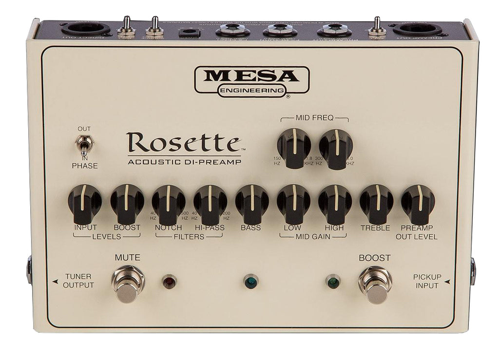 ギター Mesa/Boogie Rosette Acoustic DI Preamp Mesa Boogie Rosette DI Acoustic Pedal - Willcutt Guitars