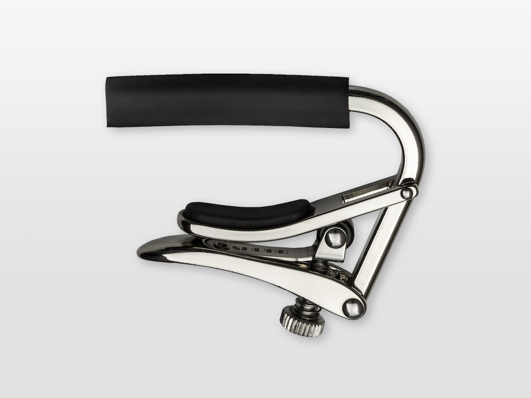Shubb C1 steel string guitar capo, nickel
