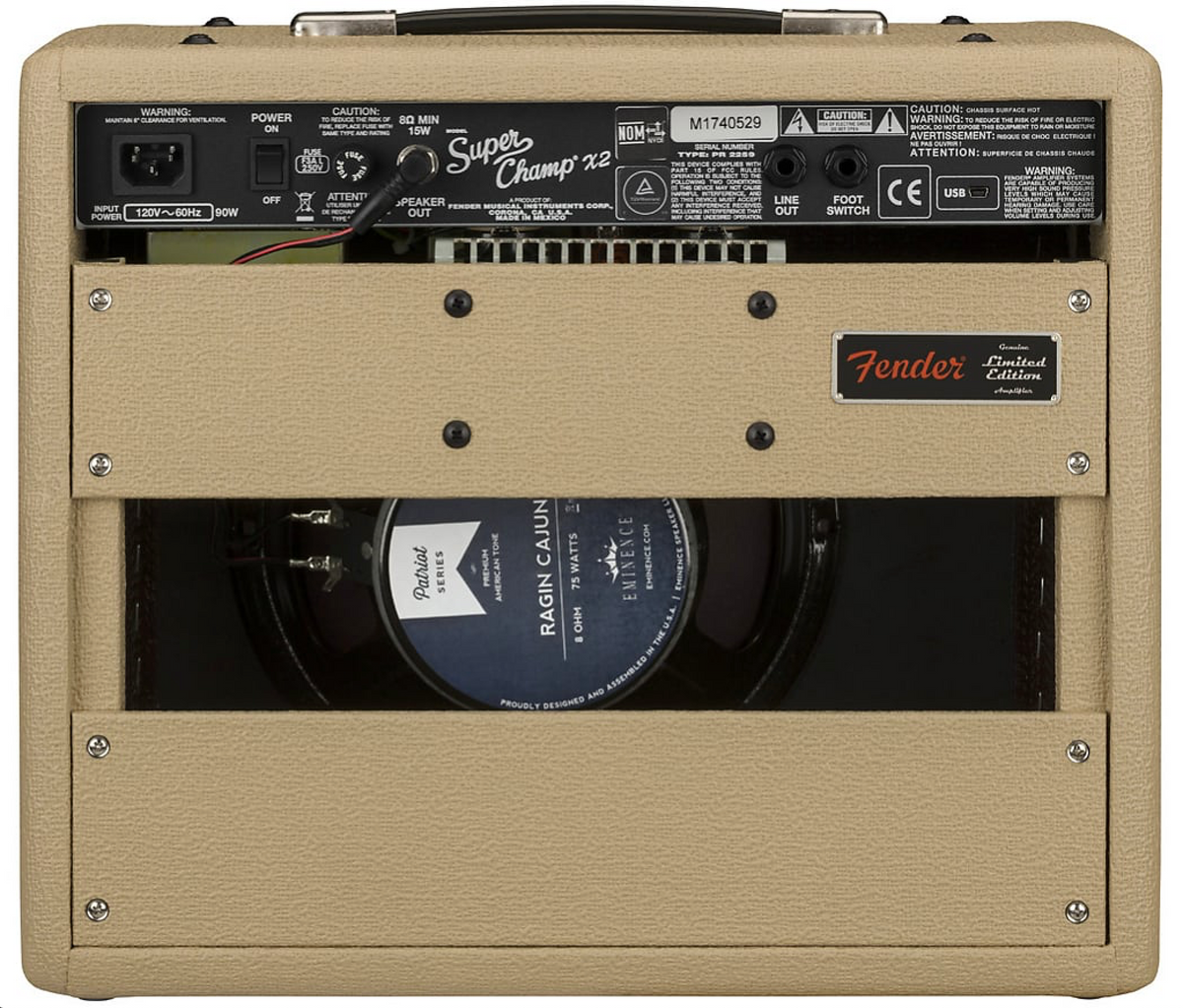 Fender Ltd Edition Super Champ X2 Blonde Cajun