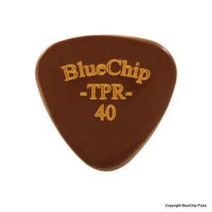 Bluechip Picks TPR Triangular Pick Round Corner 40