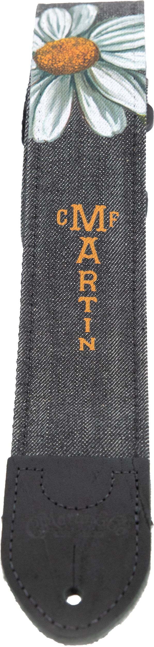 Martin Strap Denim, Black, Daisy