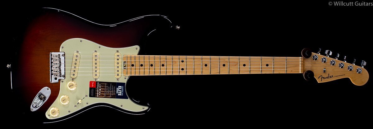 Fender American Elite Stratocaster 3-Tone Sunburst Maple