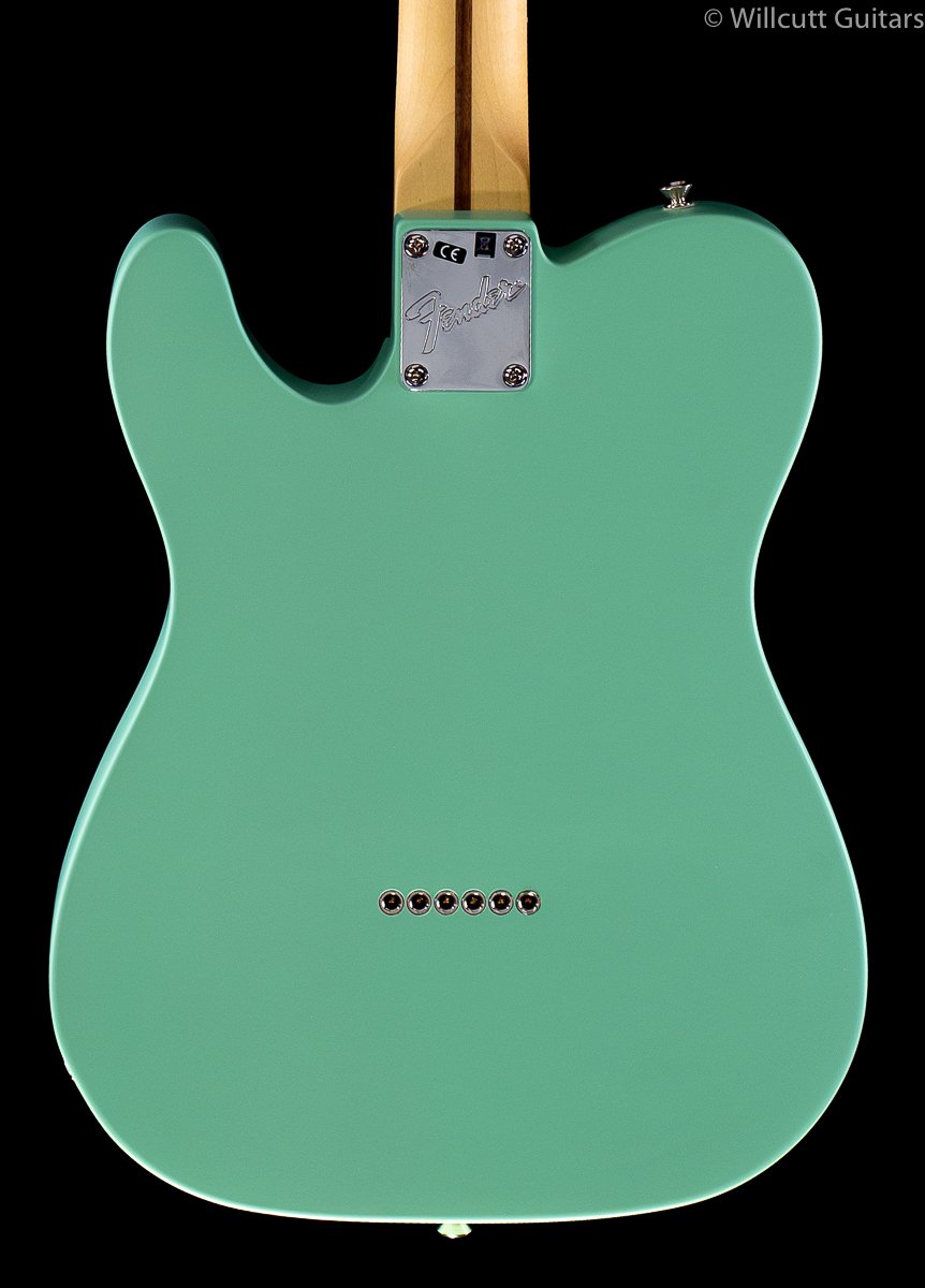 Fender American Performer Telecaster with Humbucker Satin Surf Green -  Willcutt Guitars