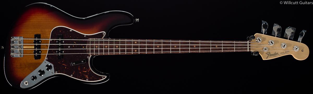 Fender American Original '60s Jazz Bass 3-Tone Sunburst Bass Guitar