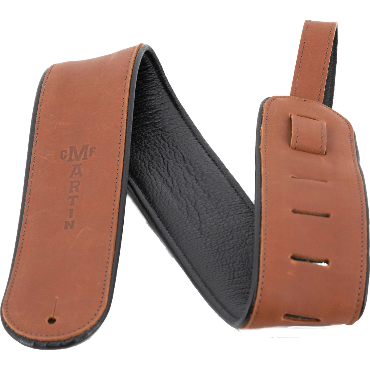 Martin Strap, 3&quot;, Ball Glove Leather, Brown