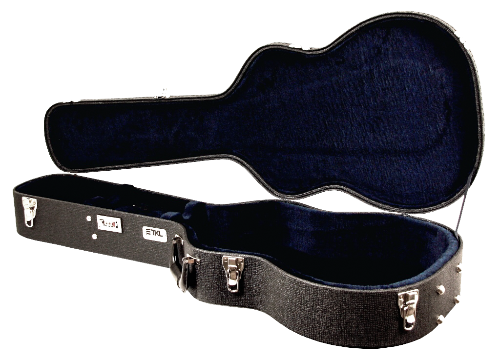 TKL LTD ARCH-TOP OM / 000 LIMITED EDITION HARDSHELL GUITAR CASE